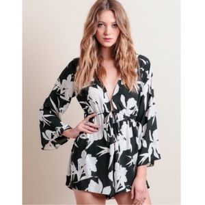 SHOW ME YOUR MUMU | FLORAL ROMPER